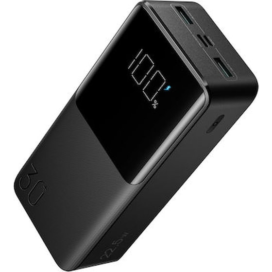 Powerbank Joyroom Jr-qp193 30.000mAh 22.5W Με 2 Θύρες USB-A Και Θύρα USB-C - Μαύρο image 2