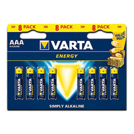 120325 ALKALINE VALUE PACK AAA 8BL.