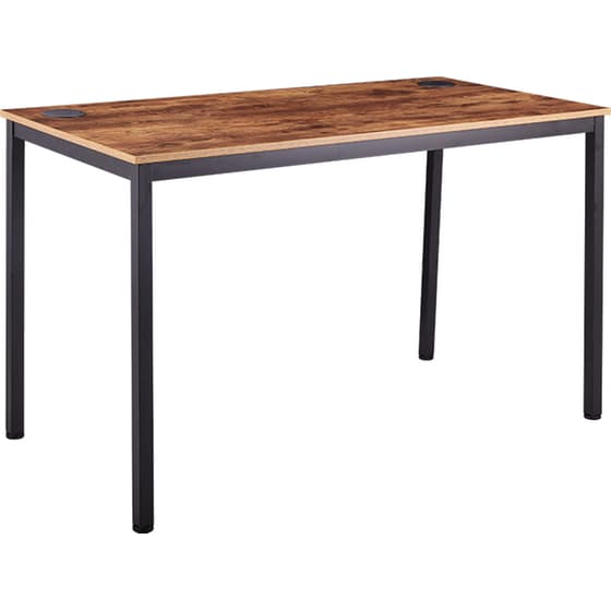 Γραφείο Μελέτης Eureka Ergonomic από Μοριοσανίδα 108.2x68cm - Καφέ image 0