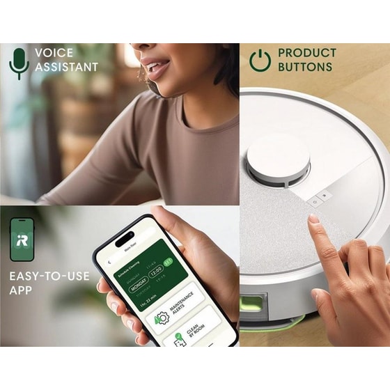 I-ROBOT ROOMBA Y351240 για Σκούπισμα και Σφουγγάρισμα Λευκό Σκούπα Ρομπότ image 6