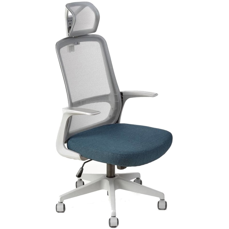 THESIS Καρέκλα Εργονομική Thesis C7 από Ύφασμα Mesh - Μπλε