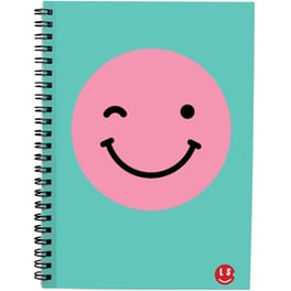 Τετράδιο Σπιράλ Lycsac 2 Θεμάτων Happies  - Τυχαία Επιλογή (1 Τεμάχιο)