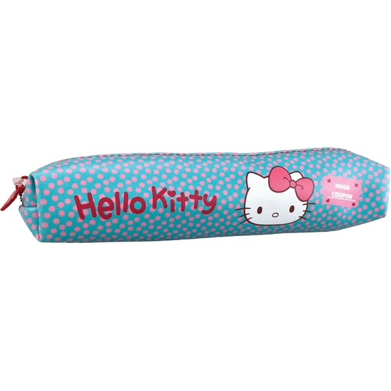 Κασετίνα Βαρελάκι Gim Hello Kitty Sweetheart Μπεζ image 0
