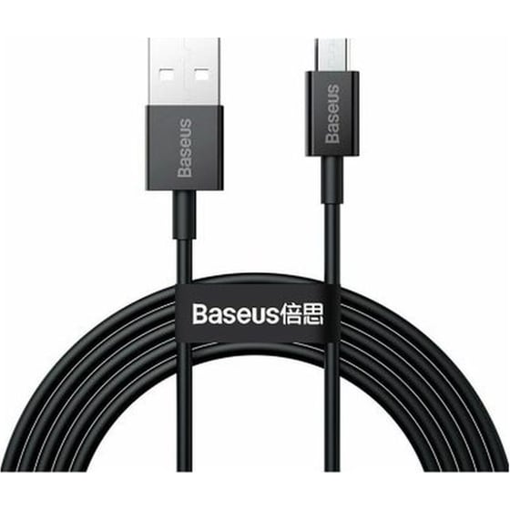 Καλώδιο φόρτισης Baseus Superior Series Regular USB 2.0 σε Micro USB 2m - Μαύρο image 0
