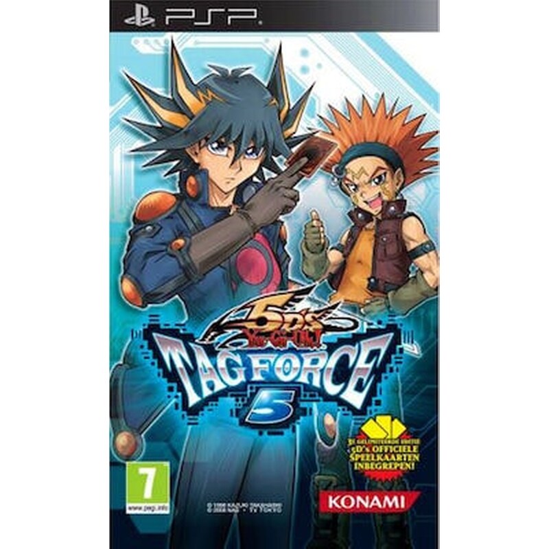 PSP Game – Yugioh Tagforce 5 Included Cards