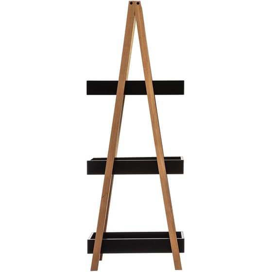 Ραφιέρα 5Five από MDF 30x82 cm - Μαύρο/Μπεζ image 1