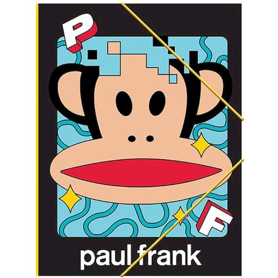 Φάκελος BACK ME UP Με Λάστιχο A4 Paul Frank image 0
