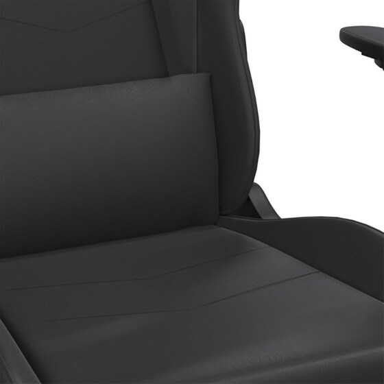 Καρέκλα Gaming VIDAXL 3143649 με Ρυθμιζόμενα Μπράτσα από Τεχνητό Δέρμα - Μαύρη image 6