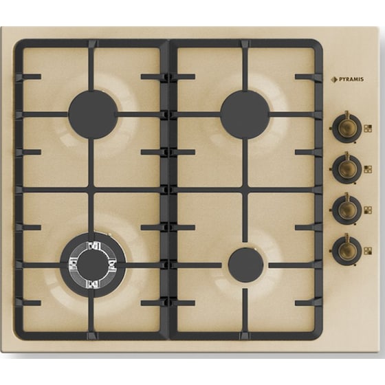 PYRAMIS 733071 59 cm Beige Metal Εστία Αερίου Αυτόνομη  Μπεζ image 0