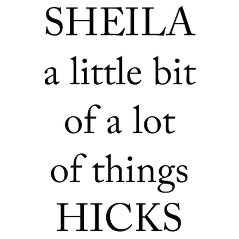 Sheila Hicks (Bilingual edition)