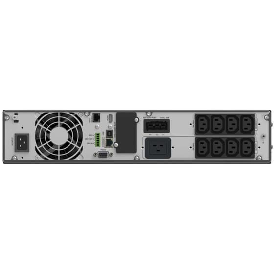 UPS POWERWALKER VFI 3000 ICR IoT Online Single Phase 3000VA 240V Μαύρο image 1