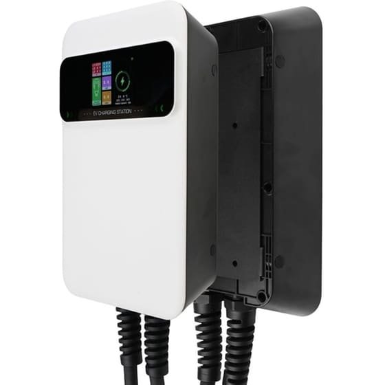 Επιτοίχιος Σταθμός Φόρτισης Besen SQ20 7.2kW - Λευκό image 4