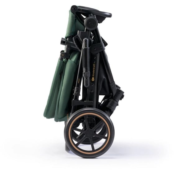 Βρεφικό Καρότσι Trio Set Prime2 3 IN1 Mink Pro Dark Green image 3