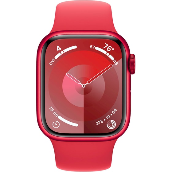 Apple Watch Series 9 Aluminium Product(RED) GPS 41mm - Medium/Large - Red image 1