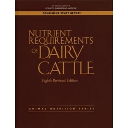 Nutrient Requirements of Dairy Cattle