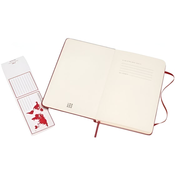 Σημειωματάριο Moleskine Scarlet Καρέ Κόκκινο Small (1 Τεμάχιο) image 2