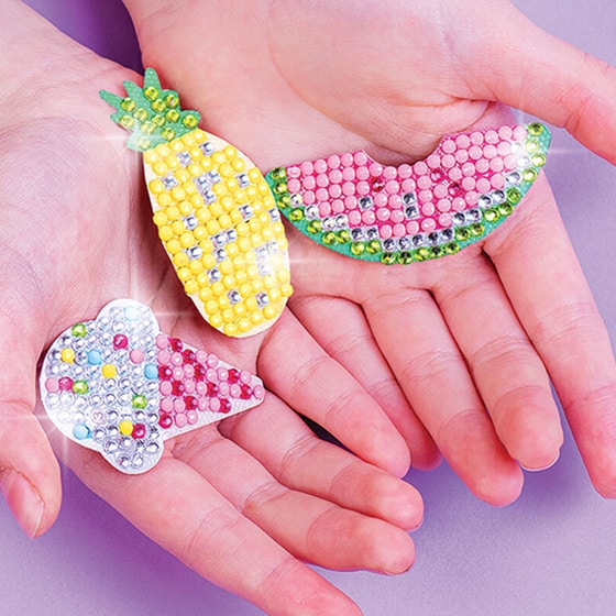 Σετ Δημιουργίας Hinkler Crystal Creations Glittering Hair Accessories image 2