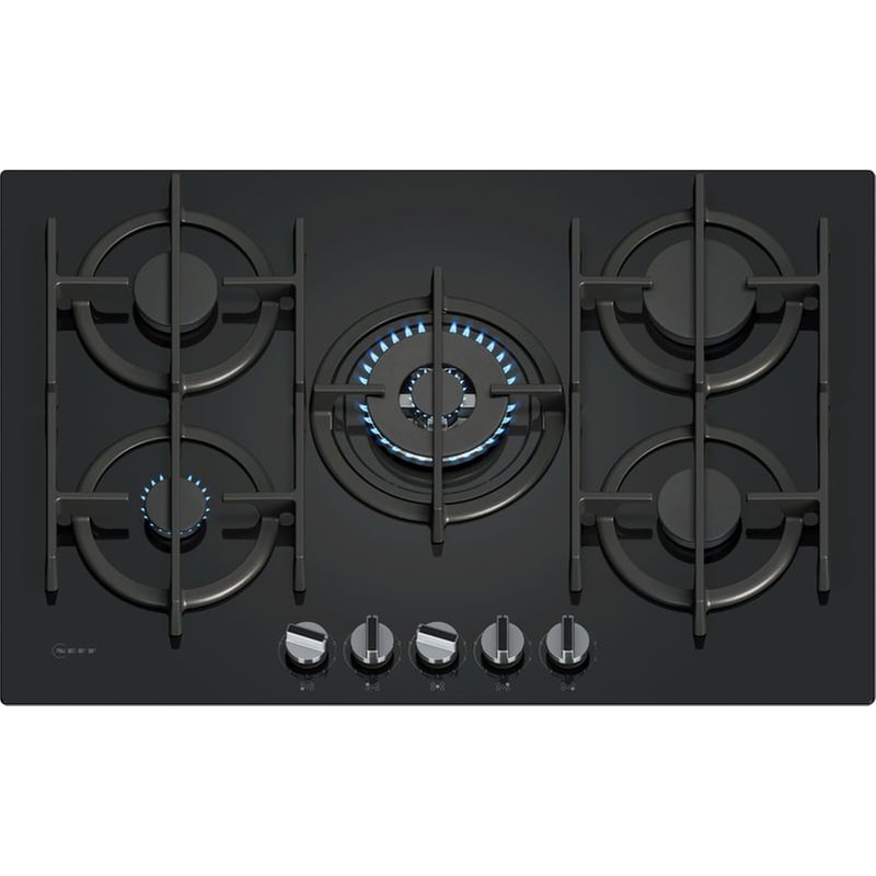 NEFF NEFF T27PIQ4S0 75 cm Μαύρο Εστία Αερίου Αυτόνομη