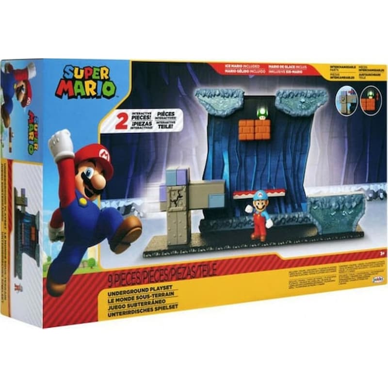 Jakks Pacific Super Mario Deluxe Underground Playset (40427)