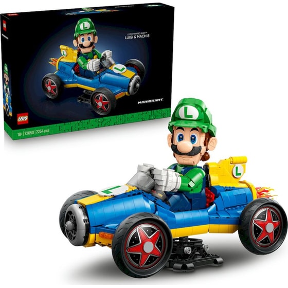 LEGO® Mario Kart™ – Luigi & Mach 8 Set (72050) image 6