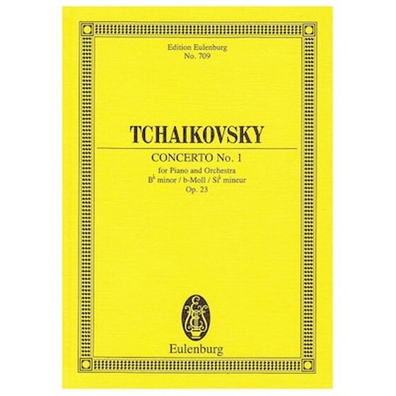 Tchaikovsky - Piano Concerto Nr.1 In Bb Minor Op.23 [pocket Score] image 0