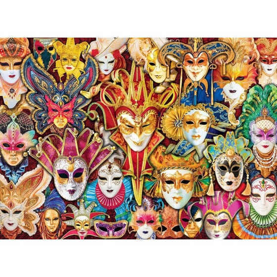 Παζλ Eurographics Venetian Masks (1000 Κομμάτια) image 2
