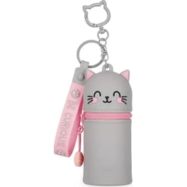 Κασετίνα Σιλικόνης Legami Mini Kawaii με Μπρελόκ Kitty