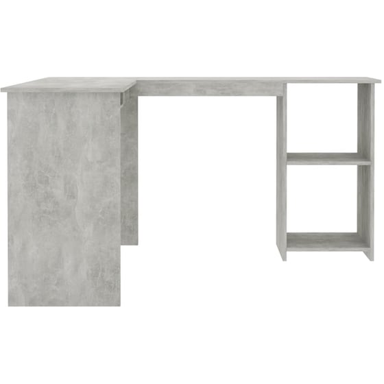 Γραφείο Γωνιακό VidaXL από Μοριοσανίδα 120x140cm - Γκρι image 4
