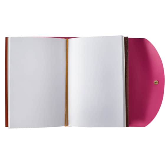 Σημειωματάριο με Θήκη Coolbee Dark Pink (1 Τεμάχιο) image 2