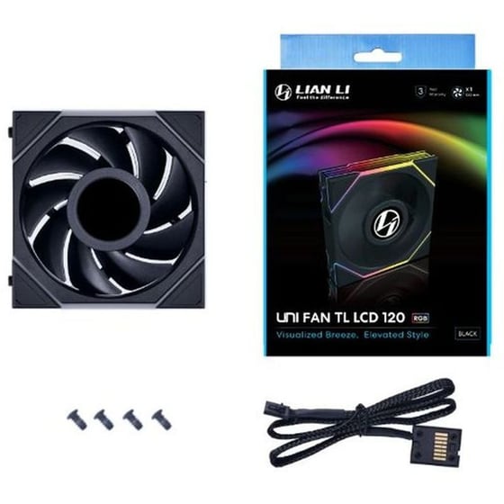 Case Fan Lian Li Uni Fan TL LCD 120mm ARGB image 3
