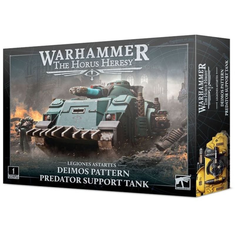 GAMES WORKSHOP Horus Heresy: Predator Support Tank Warhammer GAMES WORKSHOP