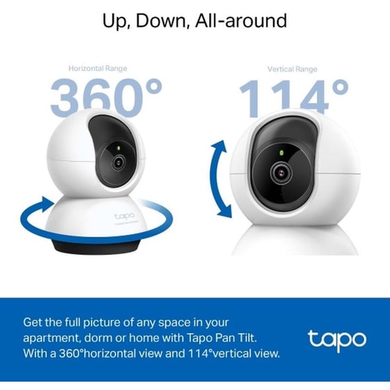 Ασύρματη IP Camera TP-Link Tapo C220 Επιτραπέζια με Wi-Fi και Ai Home Security image 3