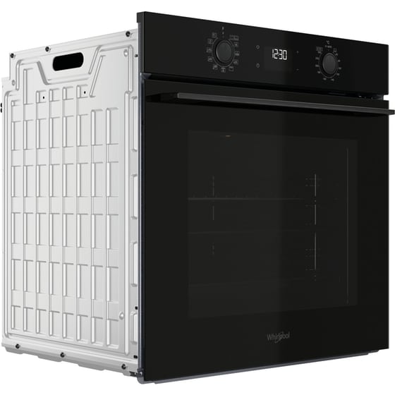 WHIRLPOOL OMK58RU1B 71 Lt Μαύρο Εντοιχιζόμενος Φούρνος Άνω Πάγκου image 1