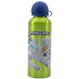 Θερμός Stor Minecraft Isometric Αλουμίνιο  530 ml - Πράσινο