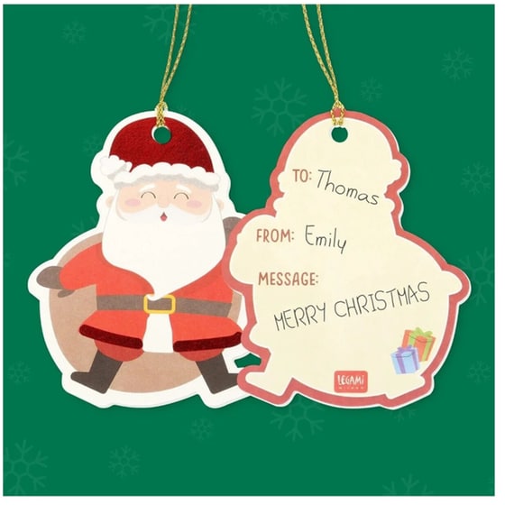 Χριστουγεννιάτικες Ετικέτες Δώρου Legami Xmas (10 Τεμάχια) image 7