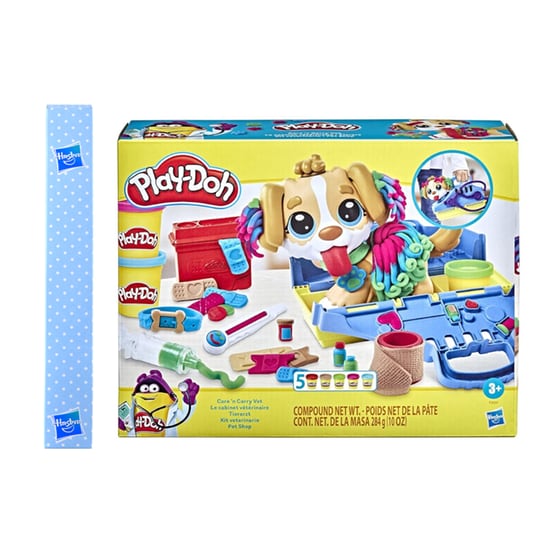 Λαμπάδα Play-Doh Care and Carry Vet Playset image 0