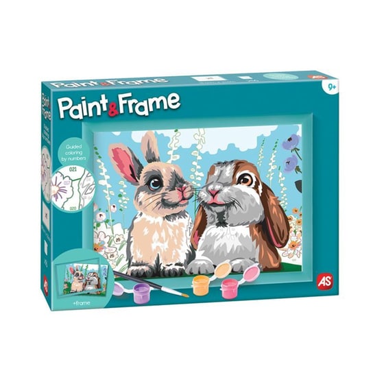 AS Company Paint & Frame Ζωγραφίζω Με Αριθμούς Cute Bunnies image 9