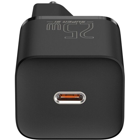 Φορτιστής Πρίζας Baseus CCSP020101 USB-C 25 W - Μαύρο image 3
