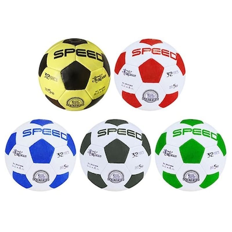 Μπαλα Ποδοσφαιρου Speed 5 Χρωματα ~290 Gr Toymarkt 91393
