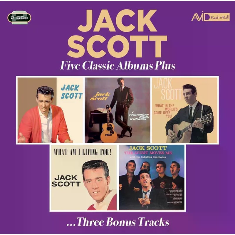 Jack Scott - Five Classic Albums Plus (2CD)