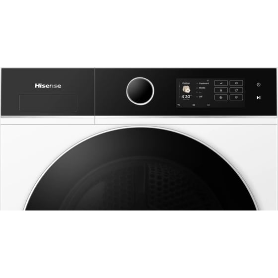 HISENSE DH5I104BWAB 10 kg με Αντλία Θερμότητας Λευκό Στεγνωτήριο Ρούχων image 10