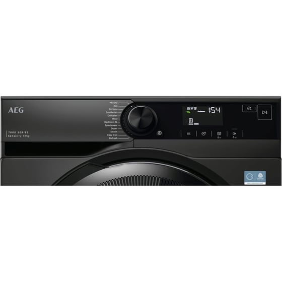 AEG TR7394DE 9kg με Αντλία Θερμότητας Μαύρο Στεγνωτήριο Ρούχων image 2