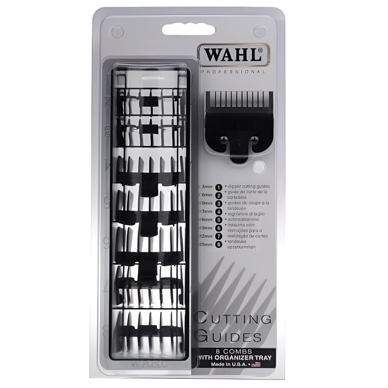 WAHL Χτενάκια Ανταλλακτικά Wahl Taper Set 8 Τεμ Cutting Guides 3170-517