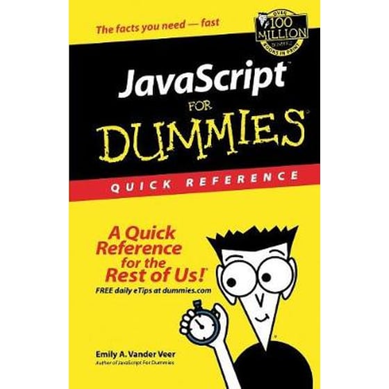 JavaScript For Dummies Quick Reference image 0