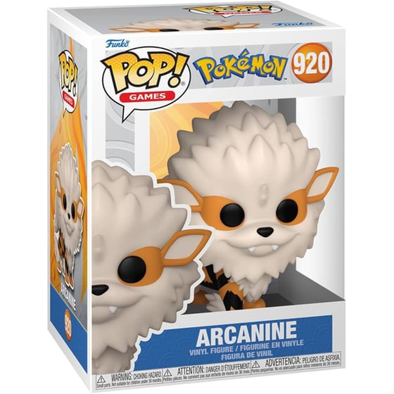 Funko Pop! Games - Pokemon - Arcanine #920 image 1