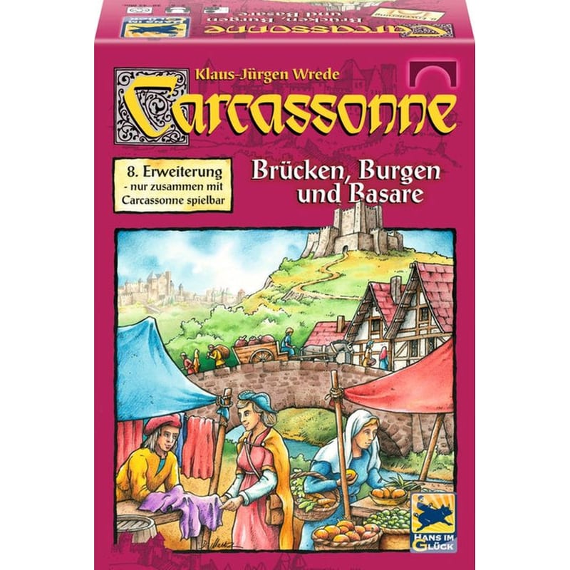 Carcassonne 8 Brücken, Burgen Und Basare Επέκταση