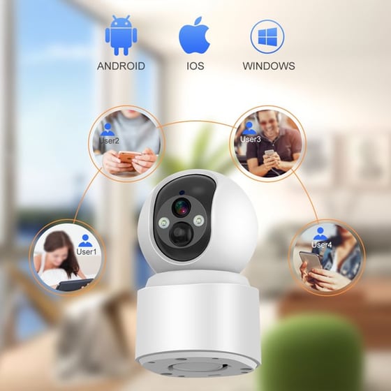Ασύρματη IP Camera Levofast JK42-VQ001 HD Επιτραπέζια με WiFi image 9