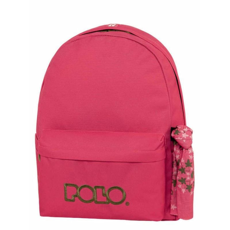 Τσάντα Polo Πλάτης Original Scarf Γκρι-Χρυσό