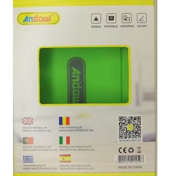 Βάση Στήριξης Tablet Ρυθμιζόμενη Q-C37 Andowl - Πράσινο image 3