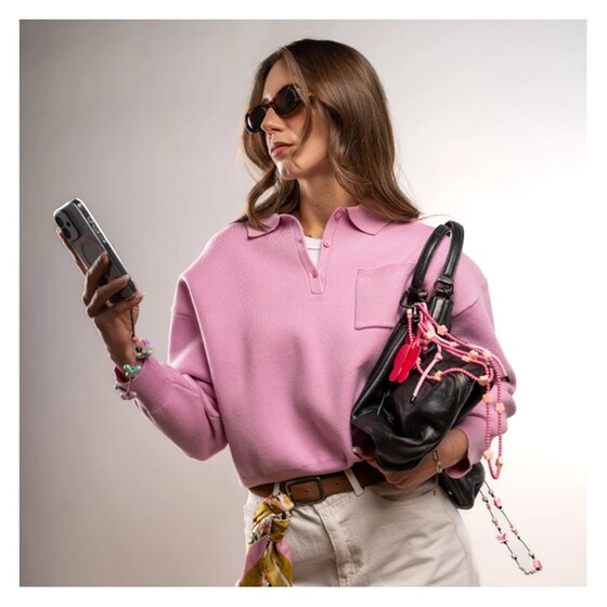 Case&Me Bijoux Bracelet Λουράκι Καρπού για Universal smartphone - Flower 1 image 6